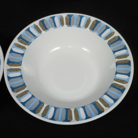 4 Ridgway Staffordshire ironstone ware Vogue dessert bowls - Picture 3 of 4